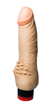 Вибратор реалистик в ламинате 17,8 см 4 см