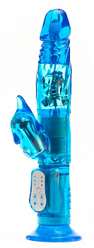 Вибратор хай-тек "Diving Dolphin" голубой
