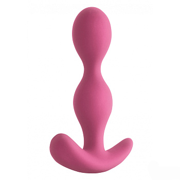 Анальная пробка светящийся силикон