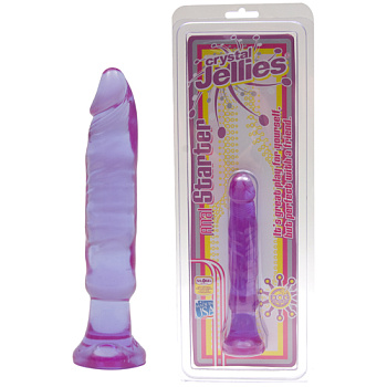 Стимулятор Cristal Jellies Anal Starter 6" розовый