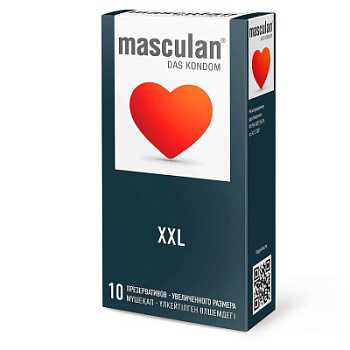 Презервативы увеличенные Masculan XXL 10шт 