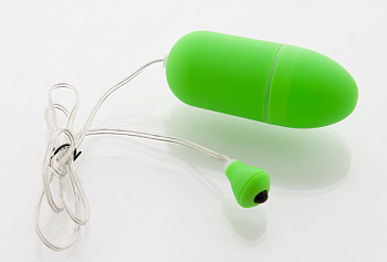 Виброяйцо 8см зеленое