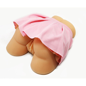 Мастурбатор полуторс с имитацией одежды, вагина и анус