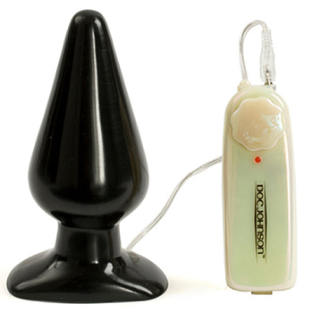 Анальная пробка "Erotems Large" с вибрацией