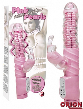 Вибратор "Pink Pearls Wave Motion"