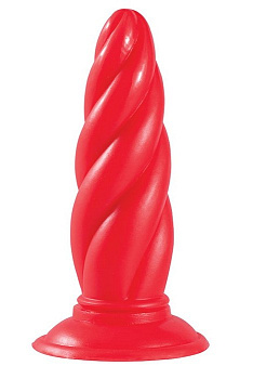 Фаллоимитатор витой красный
