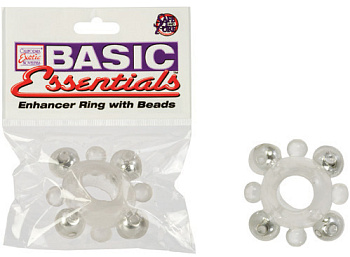 Кольцо на пенис с бусинами