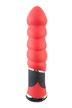Вибратор, 10 режимов вибрации, красный