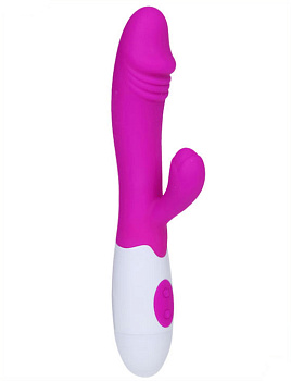 Вибромассажёр SNAPPY силикон, 30 режимов вибрации