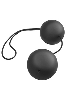 Анальные шарики со смещенным центром тяжести черные