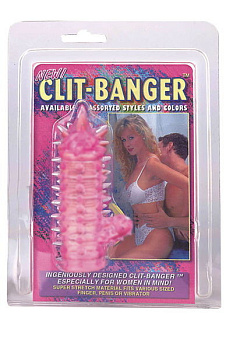 Насадка гелевая розовая стимулирующая