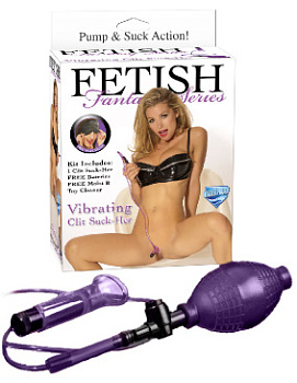 Вибростимулятор-помпа для клитора