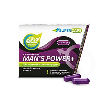 Возбуждающий препарат Man's Power plus 1 КАПСУЛА
