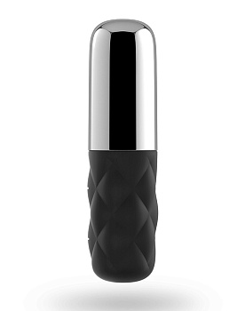 Мини-вибратор Satisfyer Mini Sparkling Darling черно-серебристый