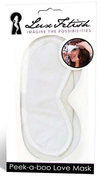 Маска белая на глаза