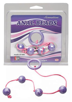 Пурпурные анальные шарики