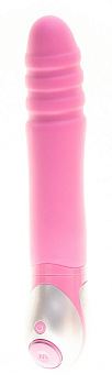 Розовый вибромассажер "Zest"
