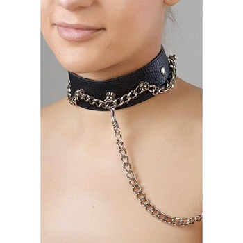 Ошейник черный