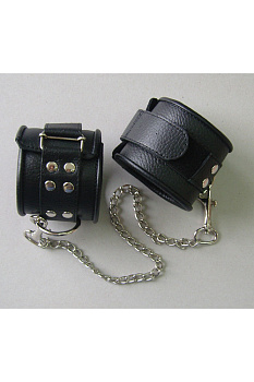 Оковы на липучке черные