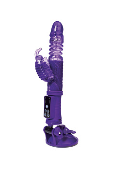 Вибратор с клиторальным стимулятором