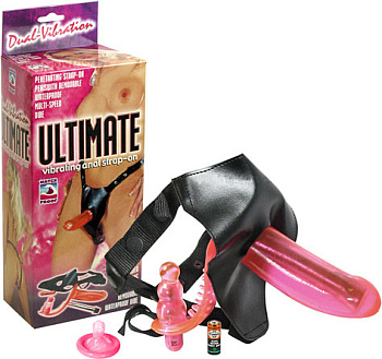 Фаллос с вибрацией на поясе