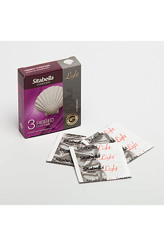 Презервативы Ситабелла Лайт ребристые 3 шт