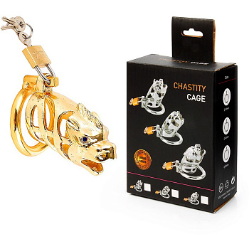 Золотистый сувенирный пояс верности в виде дракона