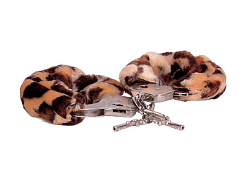 Наручники с леопардовые