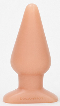 Большая телесная пробка "PLATINUM SILICONE"