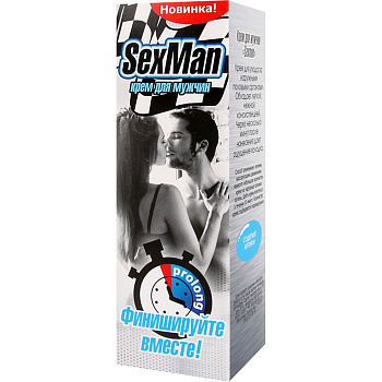 Крем пролонгатор для мужчин SexMan 28 мл
