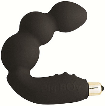 Вибростимулятор простаты черный Big Boy 7-  speed P-Spot vibrator Black