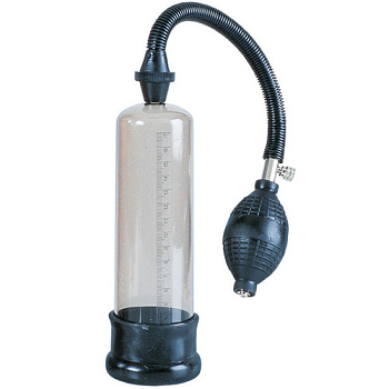 Помпа с грушей мужская 17 см