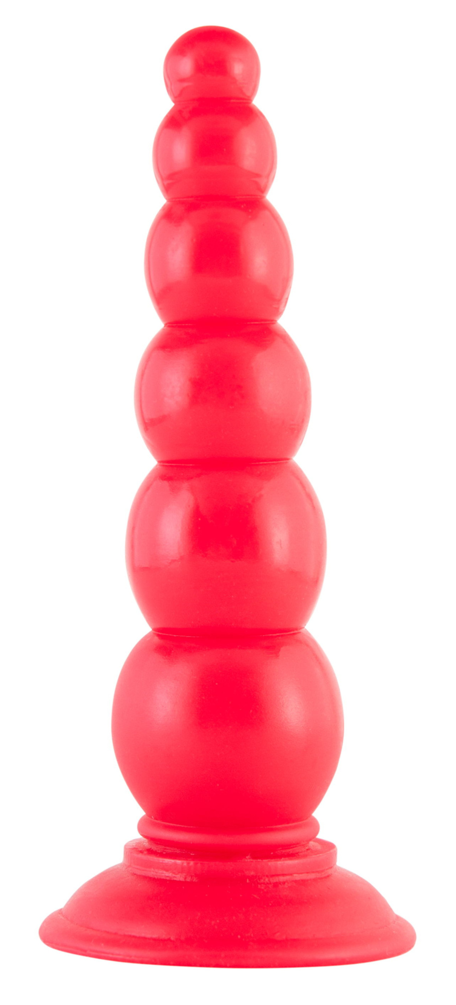 Анальная втулка 17 см ToyFa Black&Red