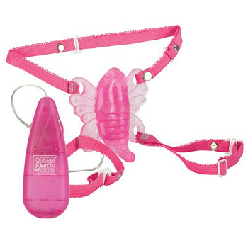 Вибратор бабочка VENUS розовый
