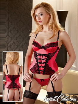 Корсаж с подвязками и стринги Nikola S