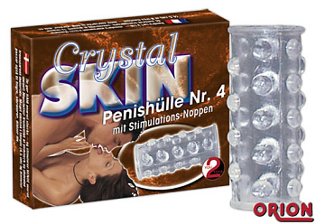 Насадка с выступами "Crystal skin"