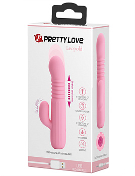 Вибратор Leopold фрикционный, 4 вида вибраций