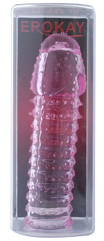 Насадка 14 см розовая