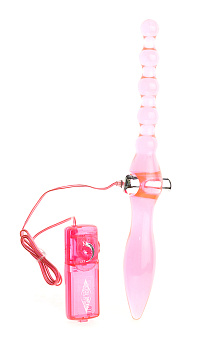 Анальный стимулятор с вибрацией "Два конца"