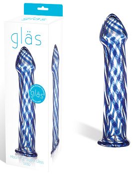 Стильный фаллос из стекла "MOONS OF JUPITER"