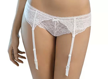 Пояс для чулок XL черный