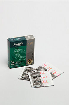 Презерватив "Sitabella" Лайт точечные 3 шт