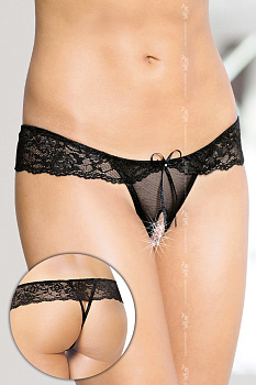 Трусы женские черные-M/L