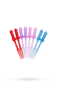 Сувенир канапе в форме пенисов 8 шт