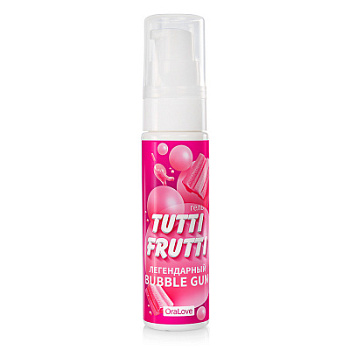 Съедобный лубрикант Ora Love Tutti-Frutti BUBBLE GUM, 30 г