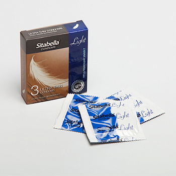 Презервативы Sitabella Light с продлевающим эффектом №3