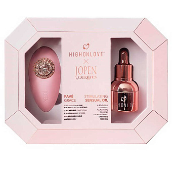 Набор Objects of Desire, массажер и масло для стимуляции оргазма