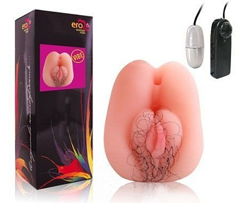 Вагина с вибрацией 15 см