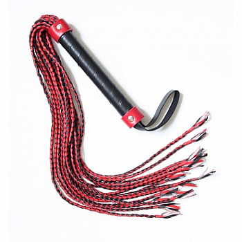 Плеть красная с черным