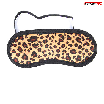Маска леопард текстиль
